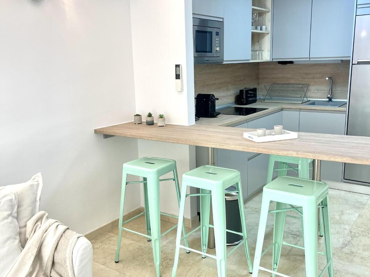 Apartbeach Michelangelo De Luxe Climatizado Y Junto Playa 08 Салоу Экстерьер фото