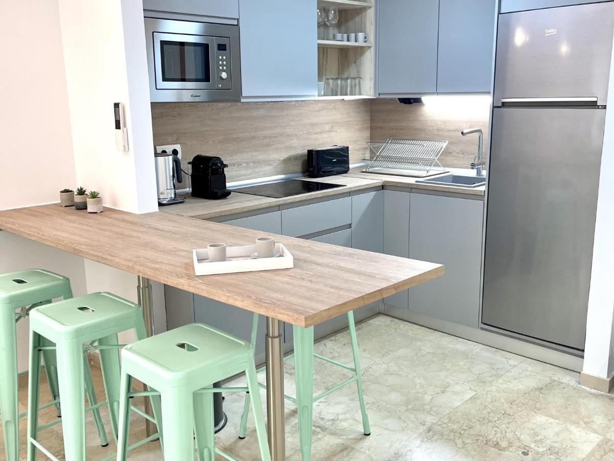 Apartbeach Michelangelo De Luxe Climatizado Y Junto Playa 08 Салоу Экстерьер фото