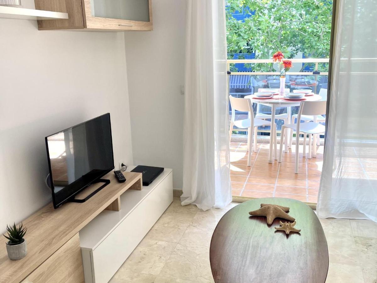 Apartbeach Michelangelo De Luxe Climatizado Y Junto Playa 08 Салоу Экстерьер фото