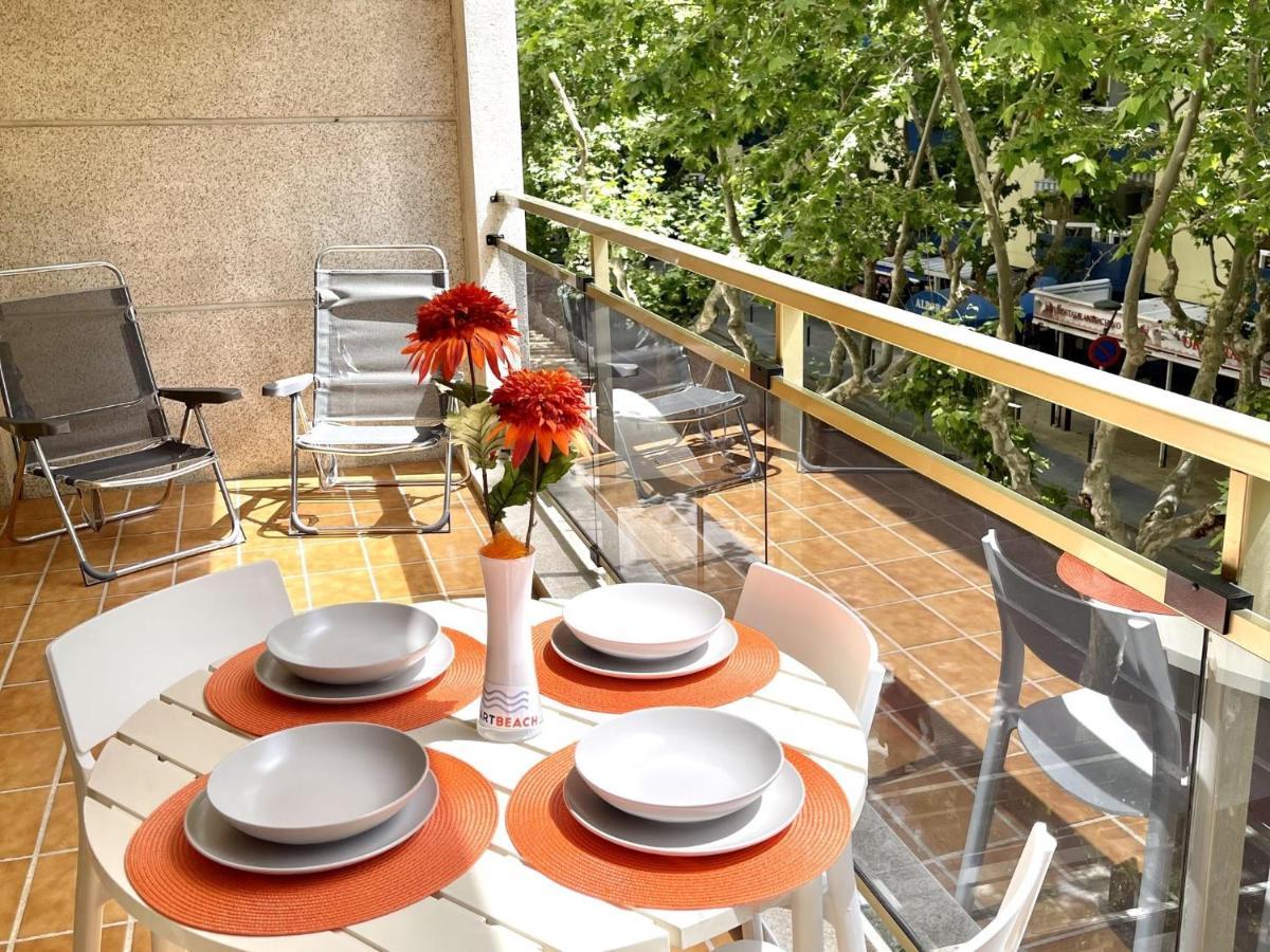 Apartbeach Michelangelo De Luxe Climatizado Y Junto Playa 08 Салоу Экстерьер фото